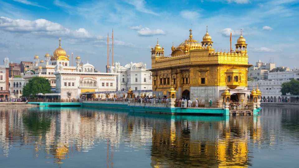 goldener Tempel in Amritsar - Punjab